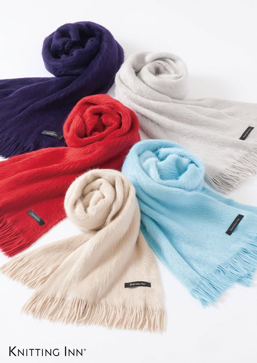 F-3338 アクリルミンク仕上げマフラー2020／ACRYLIC MINKY SCARF