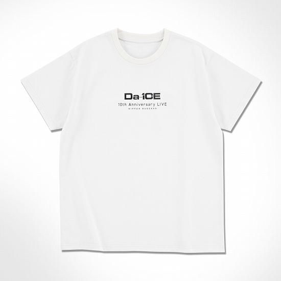 Tシャツ【Da-iCE 10th Anniversary LIVE】 - Da-iCE (ダイス) OFFICIAL