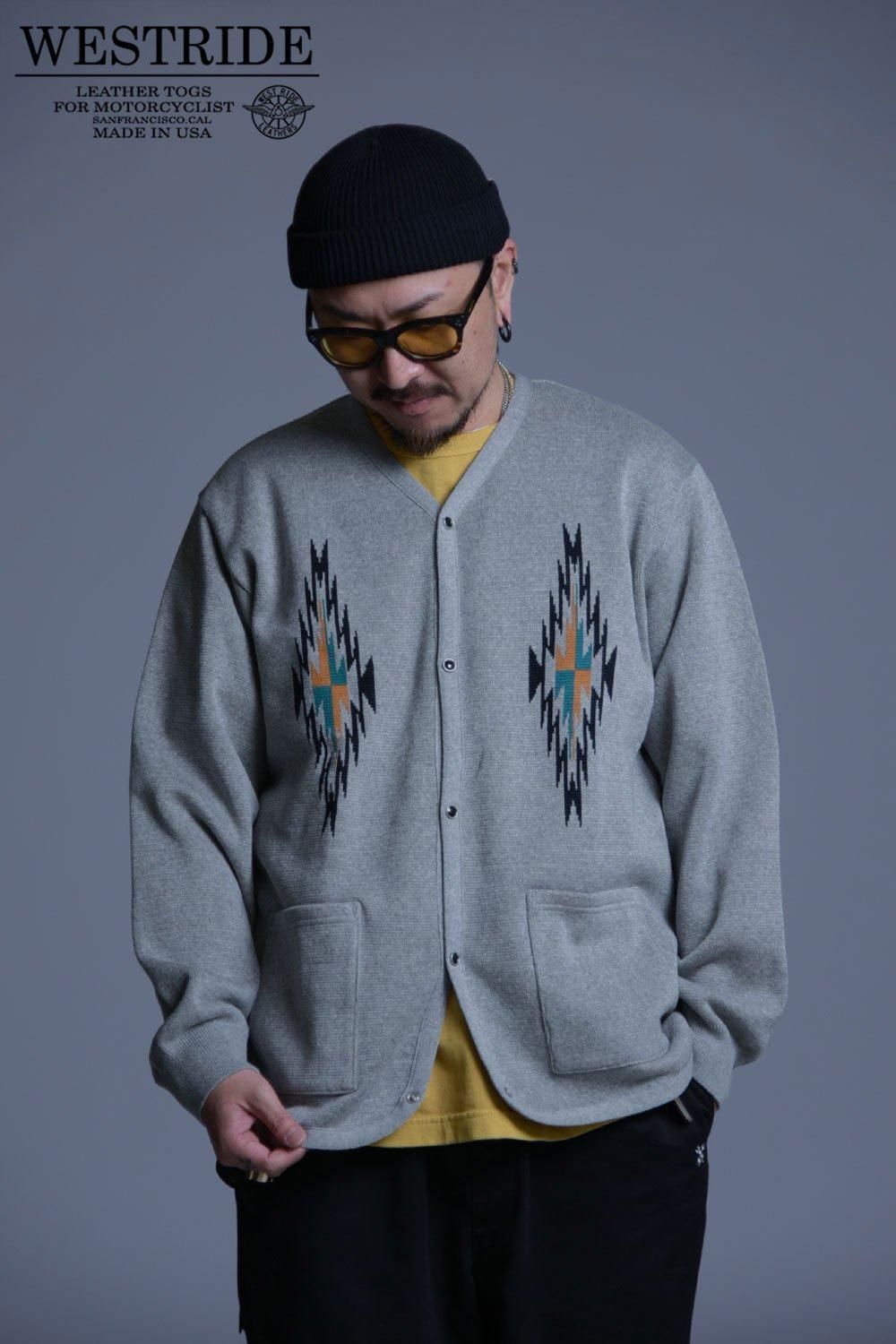 WESTRIDE(ウエストライド) カーディガン NGT NATIVE CARDIGAN AKS2302