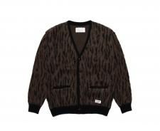 WACKO MARIA (ワコマリア) LEOPARD JACQUARD CARDIGAN (TYPE-1