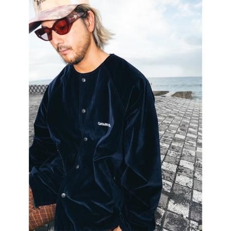 CAPTAINS HELM (キャプテンズヘルム) #LOGO VELOUR COACH JACKET