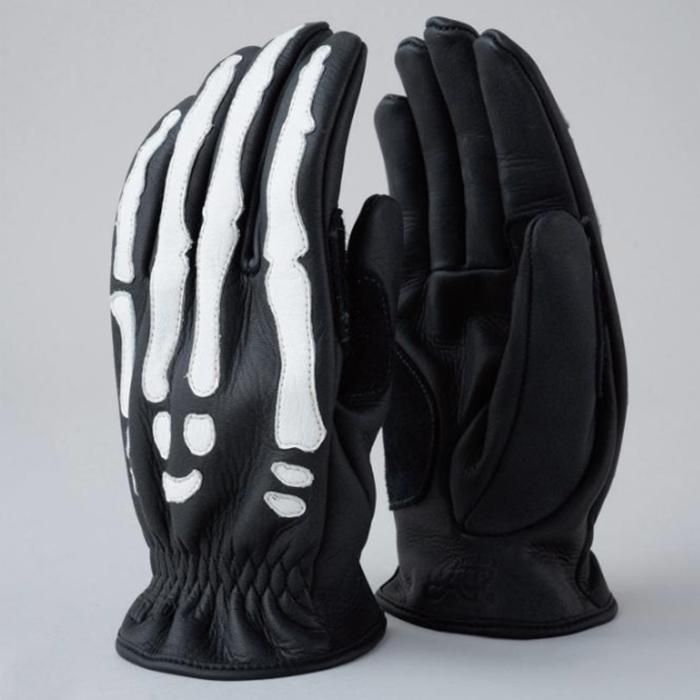 UNCROWD 【アンクラウド】 LEATHER BONE GLOVE（レザーボーングローブ