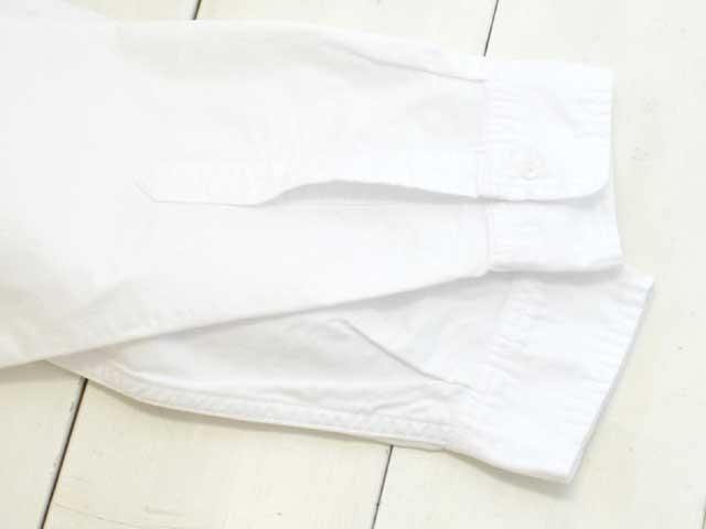 SASSAFRAS(ササフラス) GREEN THUMB SHIRT -A/C OXFORD WHITE- SF