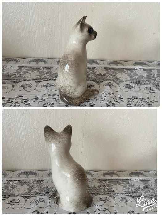WINSTANLEY” （ウィンスタンレイ）キャット シャム猫 - アンティークと