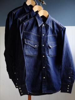 DELUXEWARE/デラックスウエア 7640『 40's DENIM SHIRT/ 40s デニム