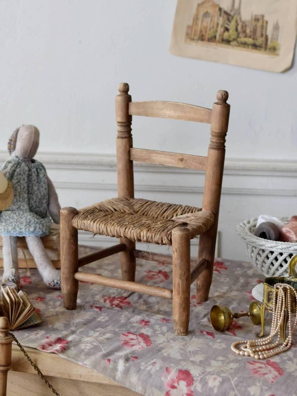 ドールチェア.4 フランスアンティーク家具 チェア ディスプレイ