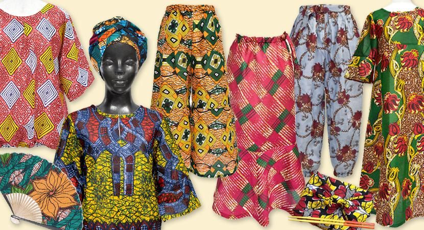 アフリカンファッションワンピース/トップス/シャツ/パンツ/スカート