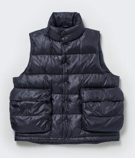 DAIWA PIER 39 TECH BACK PACKER DOWN VEST [DARK NAVY] - Fresh