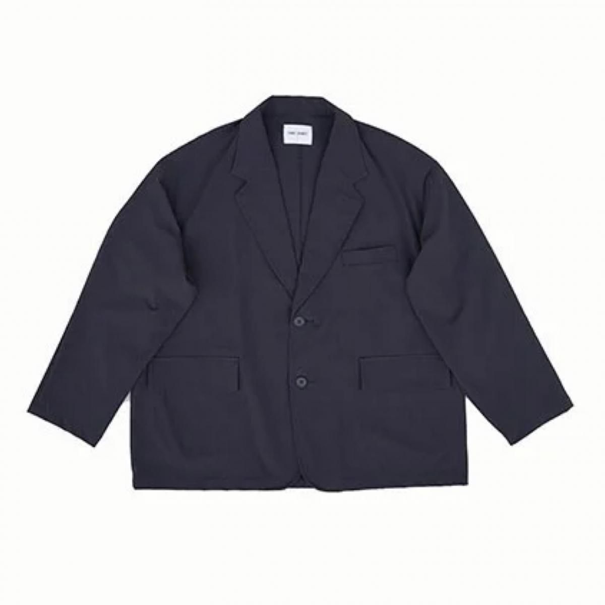 FAKIE STANCE フェイキースタンス Nylon Tailoed Jacket (black