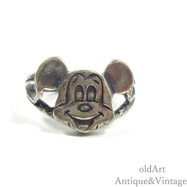 USA製ヴィンテージWalt Disneyミッキーマウススターリングシルバー製