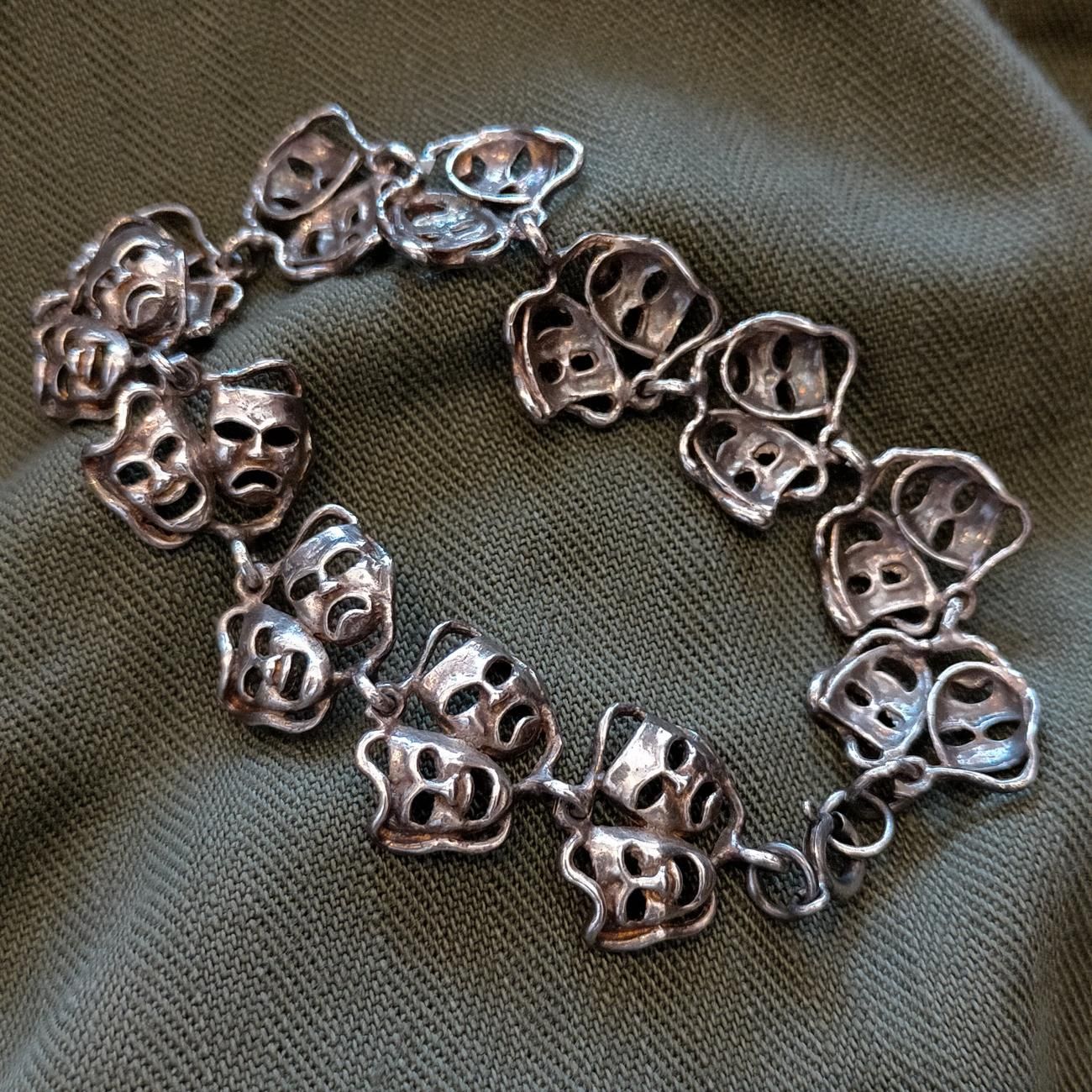 USAアメリカンヴィンテージツーフェイスTWOFACE泣き笑いSTERLING