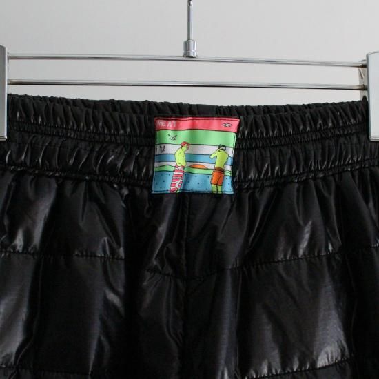 NEAT WADDING PACK/Beach Pants - BLACK - PURAS