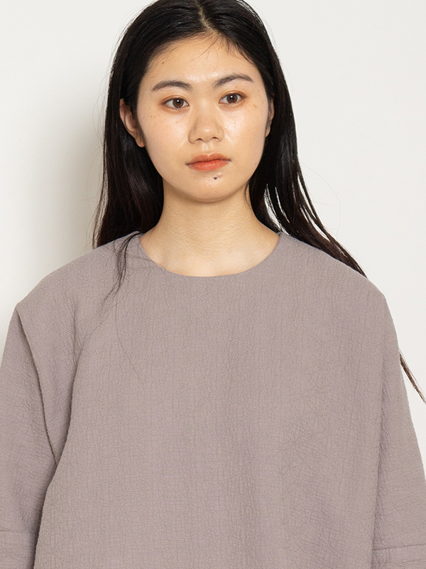 Flower of life sashiko dress-フラワーオブライフ刺子ドレス-COSMIC