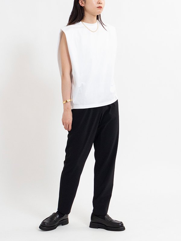 STRECH TAPERED PANTS-ストレッチテーパードパンツ-HYKE（ハイク）通販