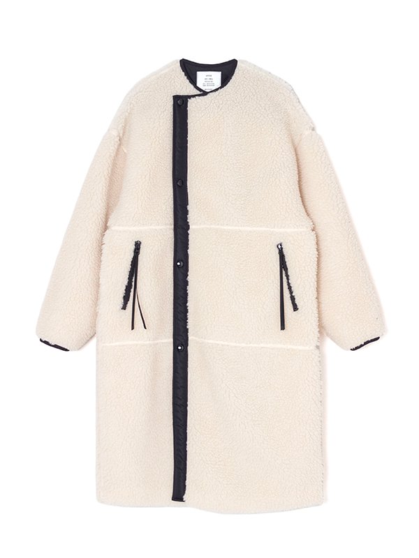 FAUX SHEARING COAT-ファーシャーリングコート-HYKE（ハイク）通販| st