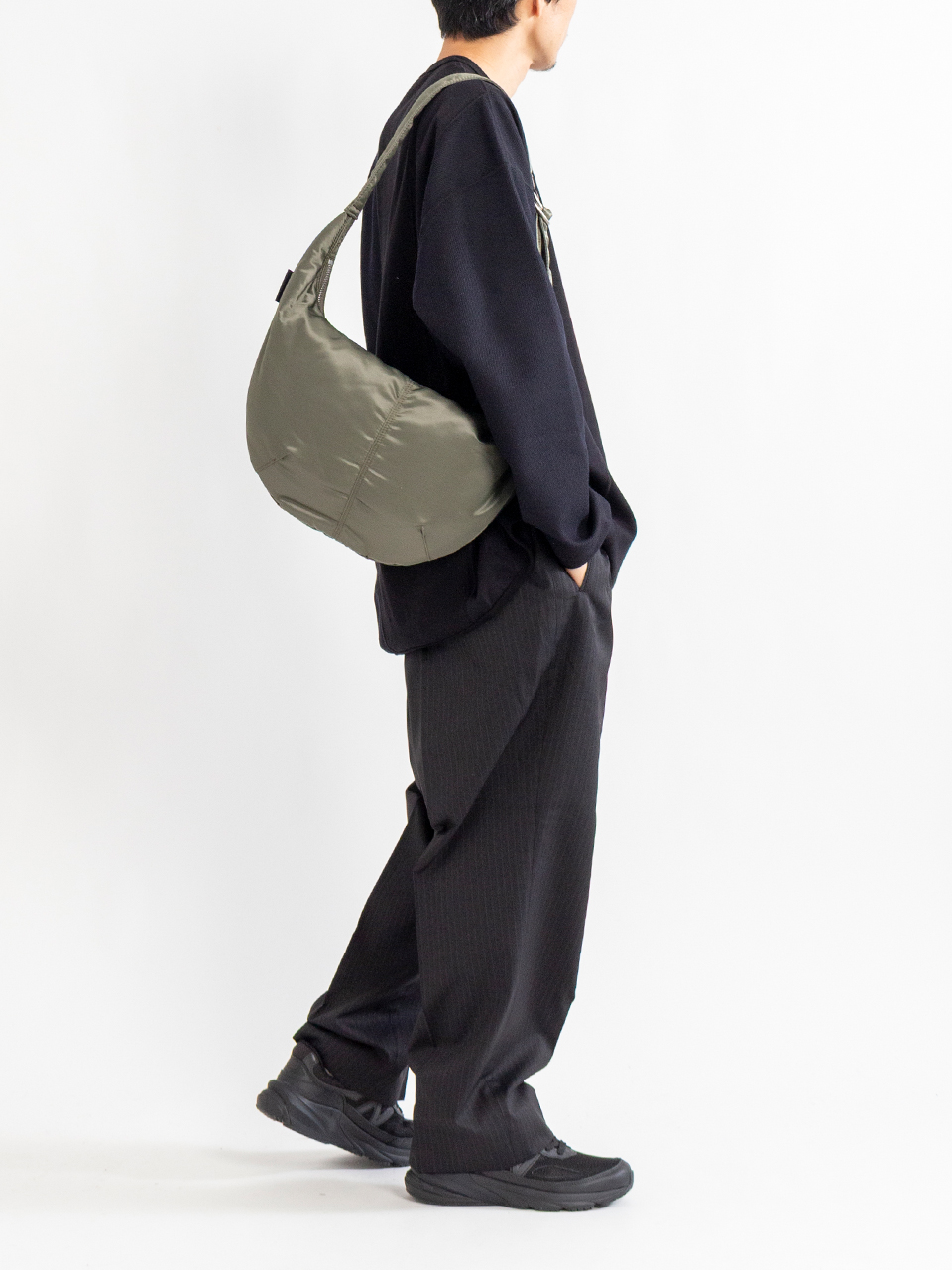 Cotton nylon double twill bag-コットンナイロンダブルツイルバッグ