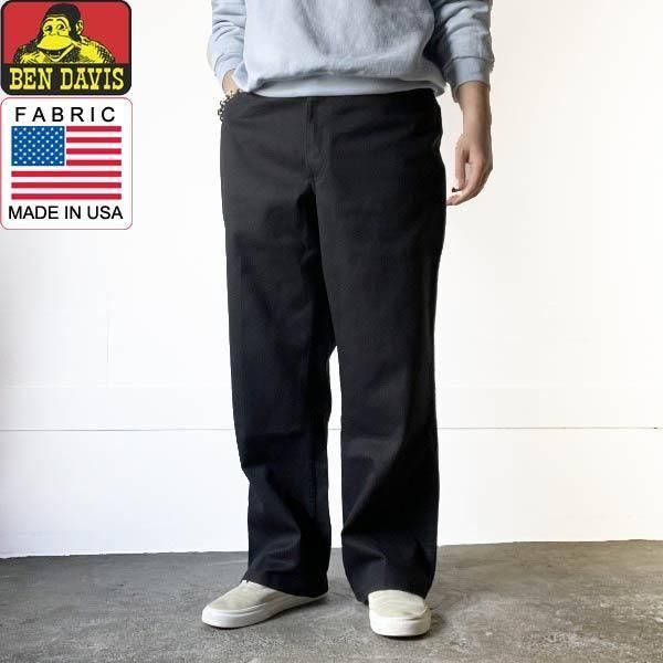 美品 US企画 BEN DAVIS | ワークパンツ W34 黒 - 札幌 ビンテージ 古着