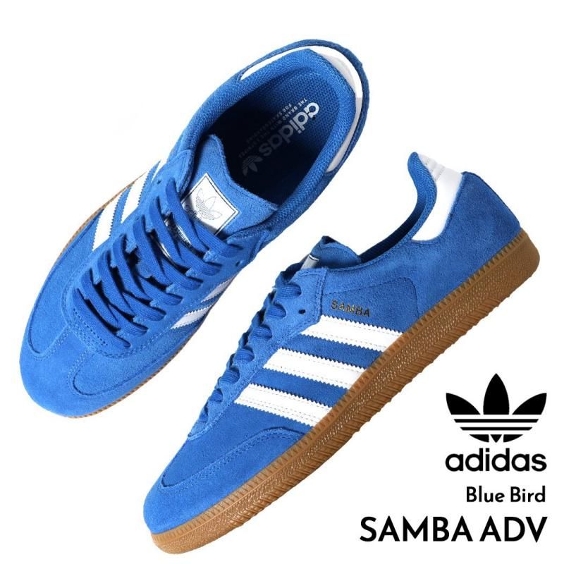 海外限定 adidas SAMBA ADV Blue Bird アディダス サンバ スニーカー
