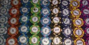 モンテカルロ・ポーカーチップLOT-500セット - トランプ通販