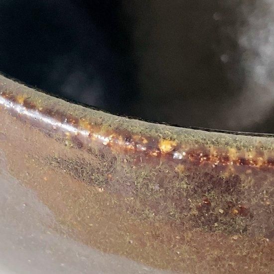 Vintage Japanese Folk Art: 藁描四寸小鉢 / 沖塩明樹 - Swimsuit