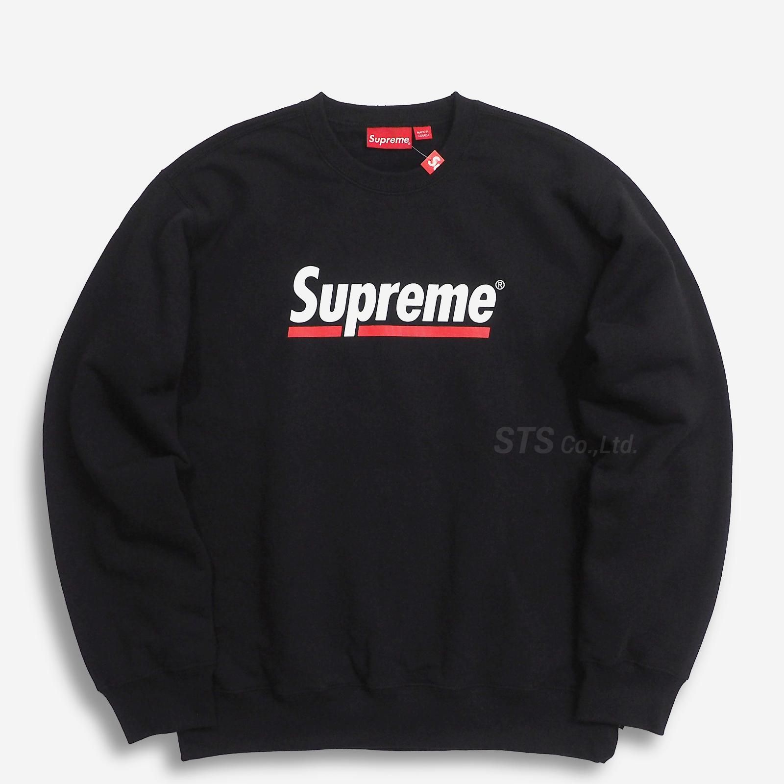 Supreme - Underline Crewneck - ParkSIDER