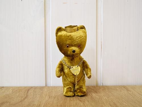 緑園｜東欧雑貨 東ドイツ ベルリンベア（黄土色）