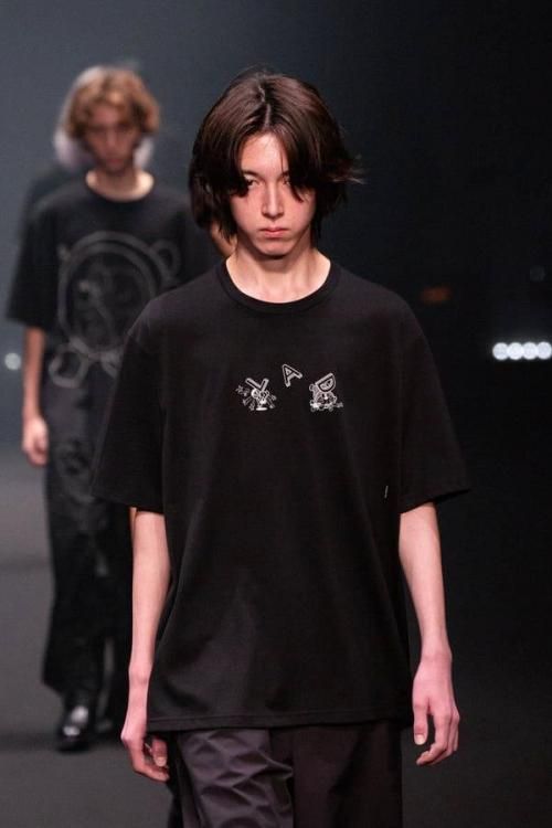 LAD MUSICIAN × DORAEMON/ラッドミュージシャン×ドラえもん LOGO BIG T