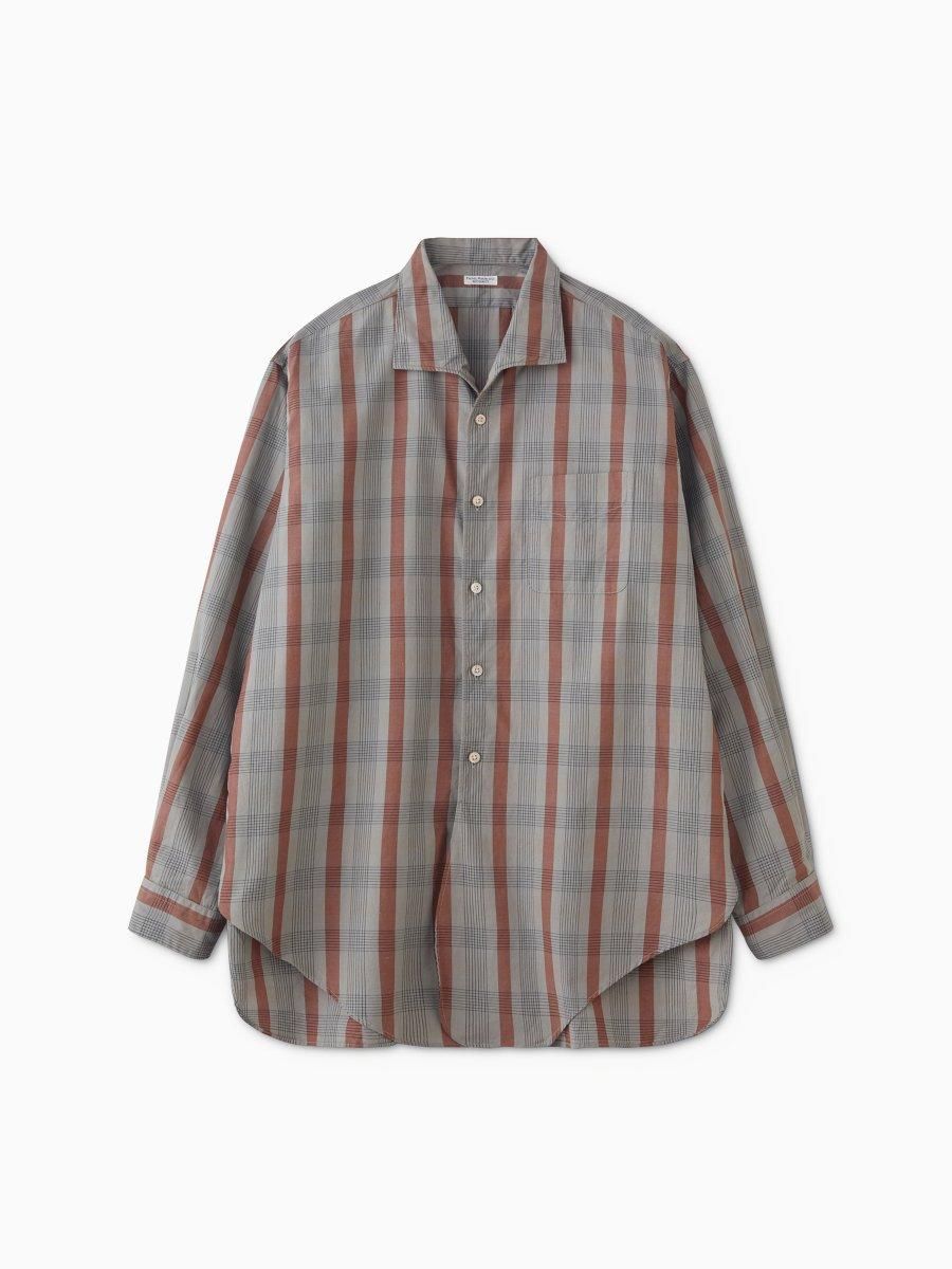 PHIGVEL - フィグベル / FRENCH OPEN COLLAR LS SHIRT | NOTHING BUT