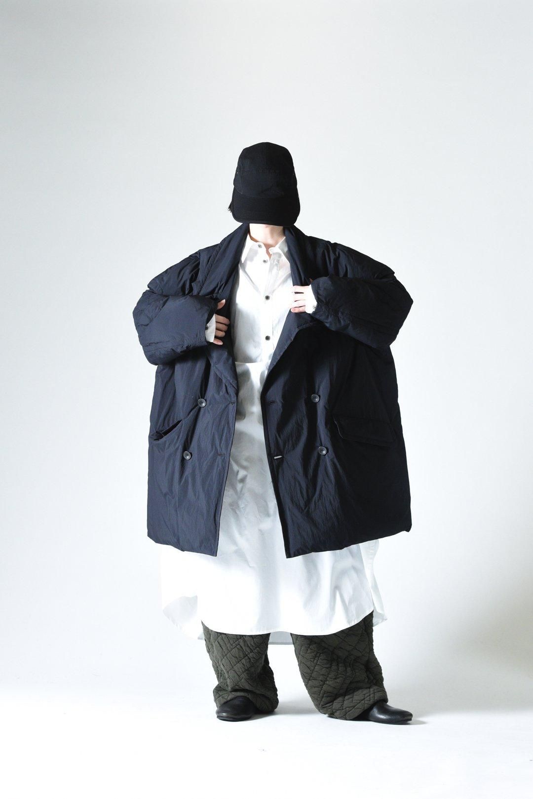 My Beautiful Landlet オーバーサイズダウンジャケットコート Black