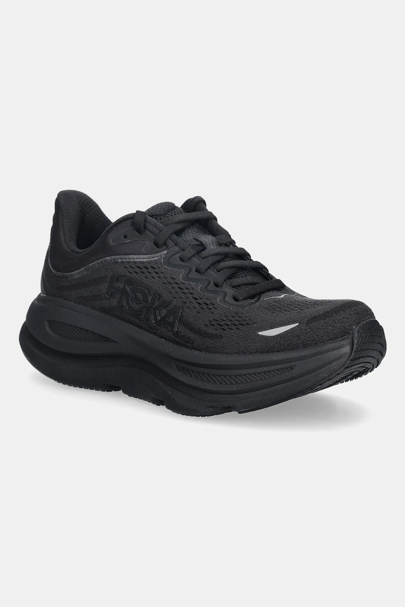 Hoka One One running shoes Clifton 9 black color at PRM US