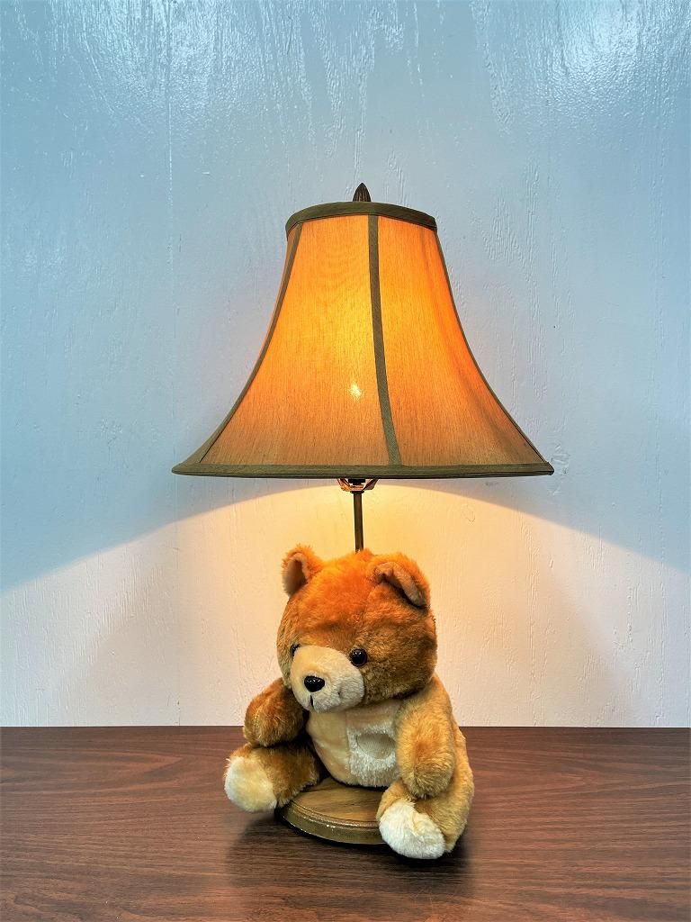 1970-80's ヴィンテージ ベアーモチーフ テーブルランプ