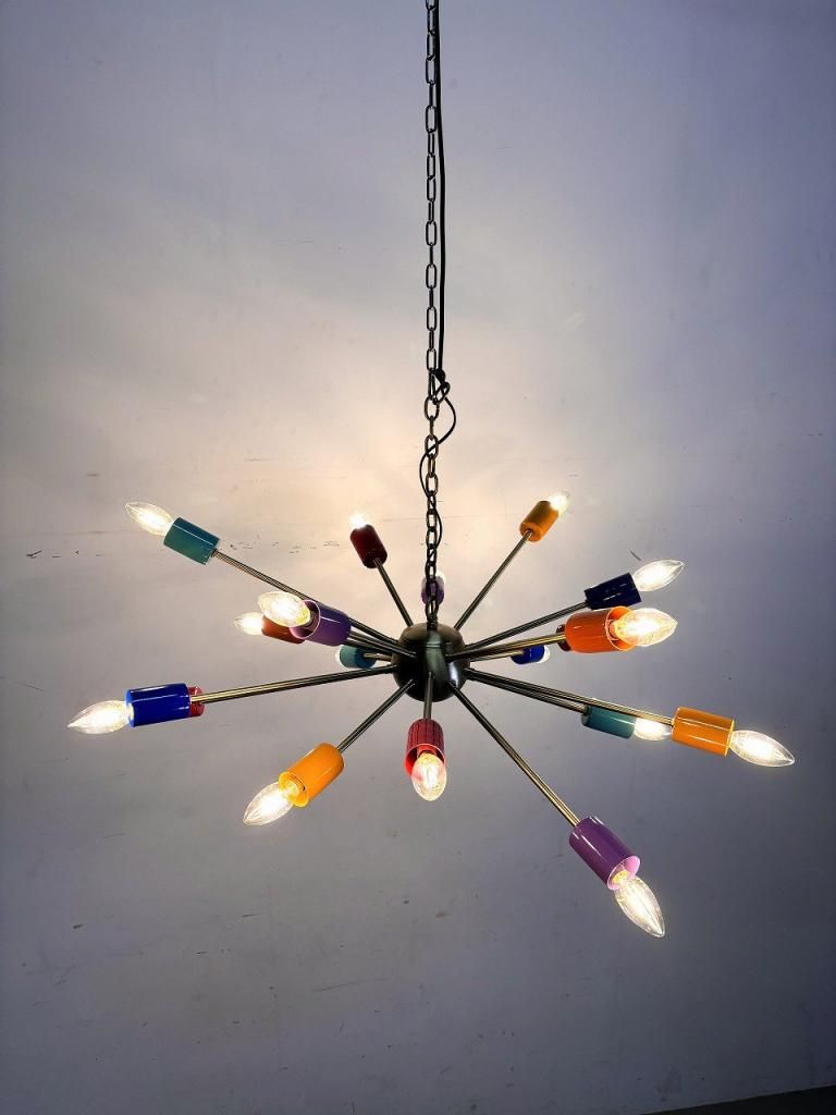 アウトレット セール品 60'sモダンスタイル スプートニク ランプ 16