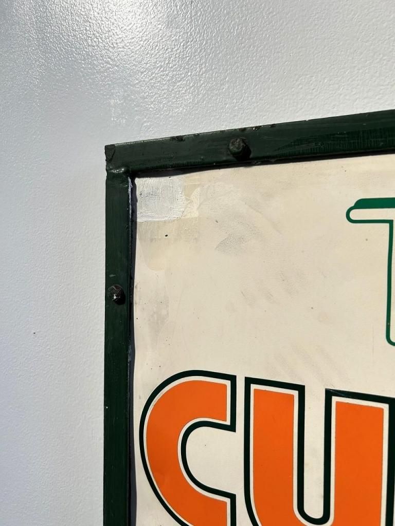 ヴィンテージ スチール サイン/看板(2pattern) - アンティーク