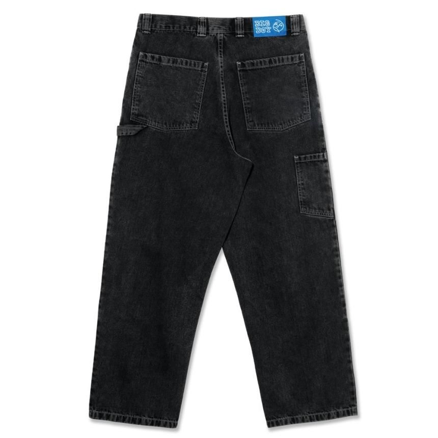 POLAR KNEE BIG BOY WORK JEANS / SILVER BLACK (ポーラー ビッグ