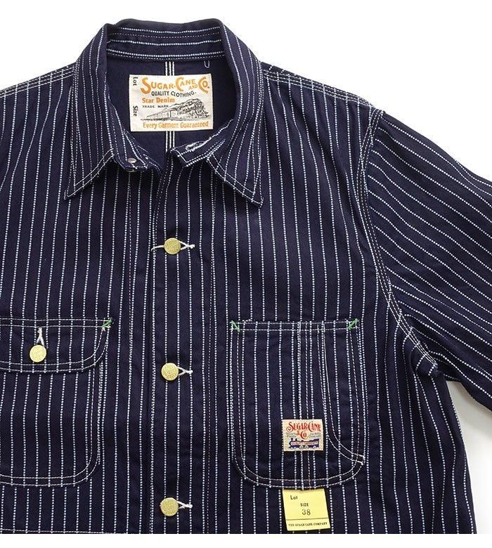 シュガーケーン SUGARCANE [SC15658] 9oz. ウォバッシュ ストライプ