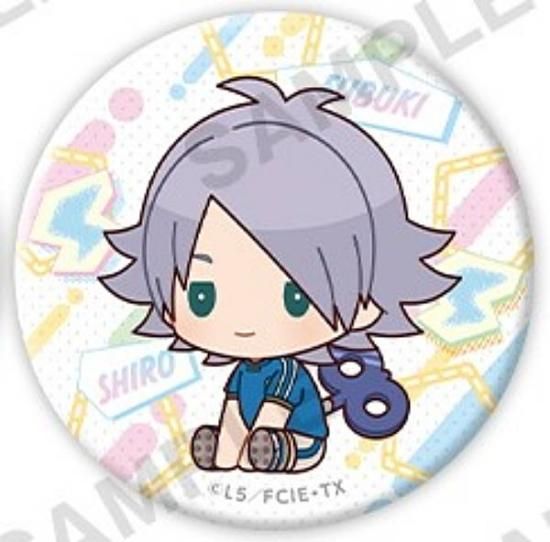 吹雪士郎】イナズマイレブン ぺたっと ねじまきかんばっじ - トレカ