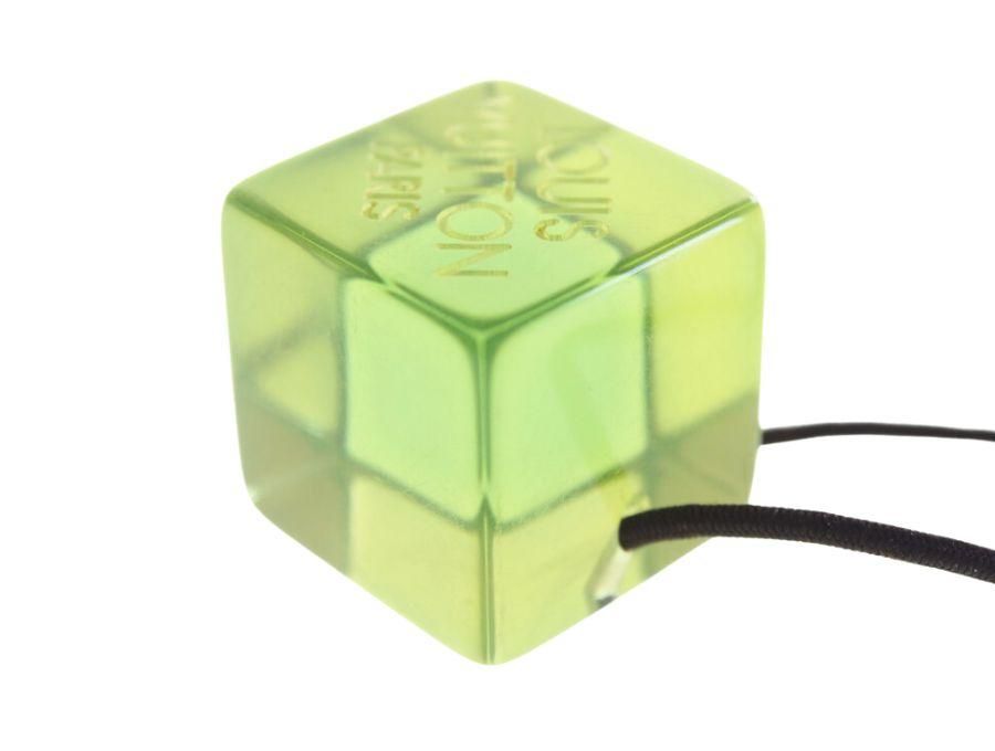 ルイヴィトン ヘアキューブ ヘアゴム ヘアアクセサリー LV キューブ 緑