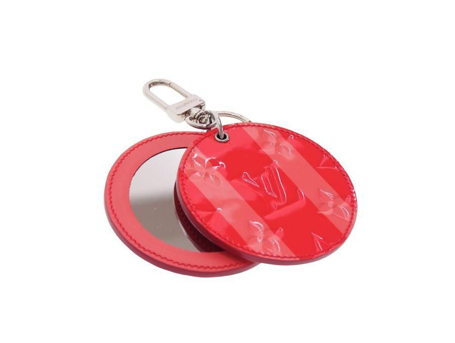 ルイヴィトン ヴェルニ ミラー付きバッグチャーム 鏡 LV モノグラム