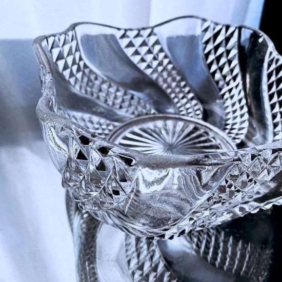 迫力あります!!オールドバカラ セルポンティ―ヌ 大型ボウル ガラス 蛇