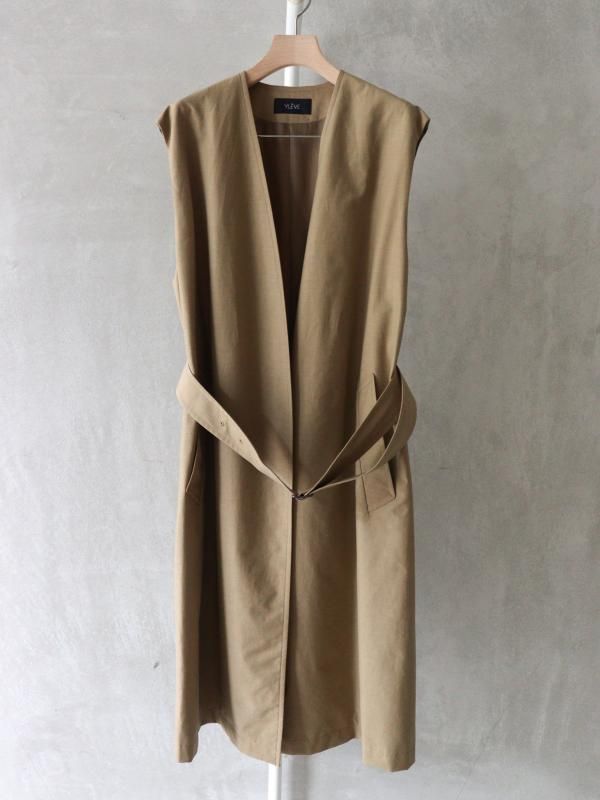 YLEVE（イレーヴ）NYLON COTTON LINEN TAFFETA CO（KHAKI）公式通販
