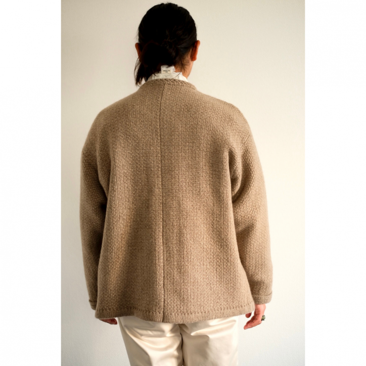 Olde H & Daughter】SLUB CASHMERE JK