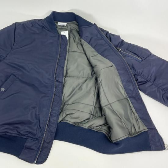 水森亜土 MA-1 オトコノコ(ネイビー） Mサイズ アパレル ジャンパー