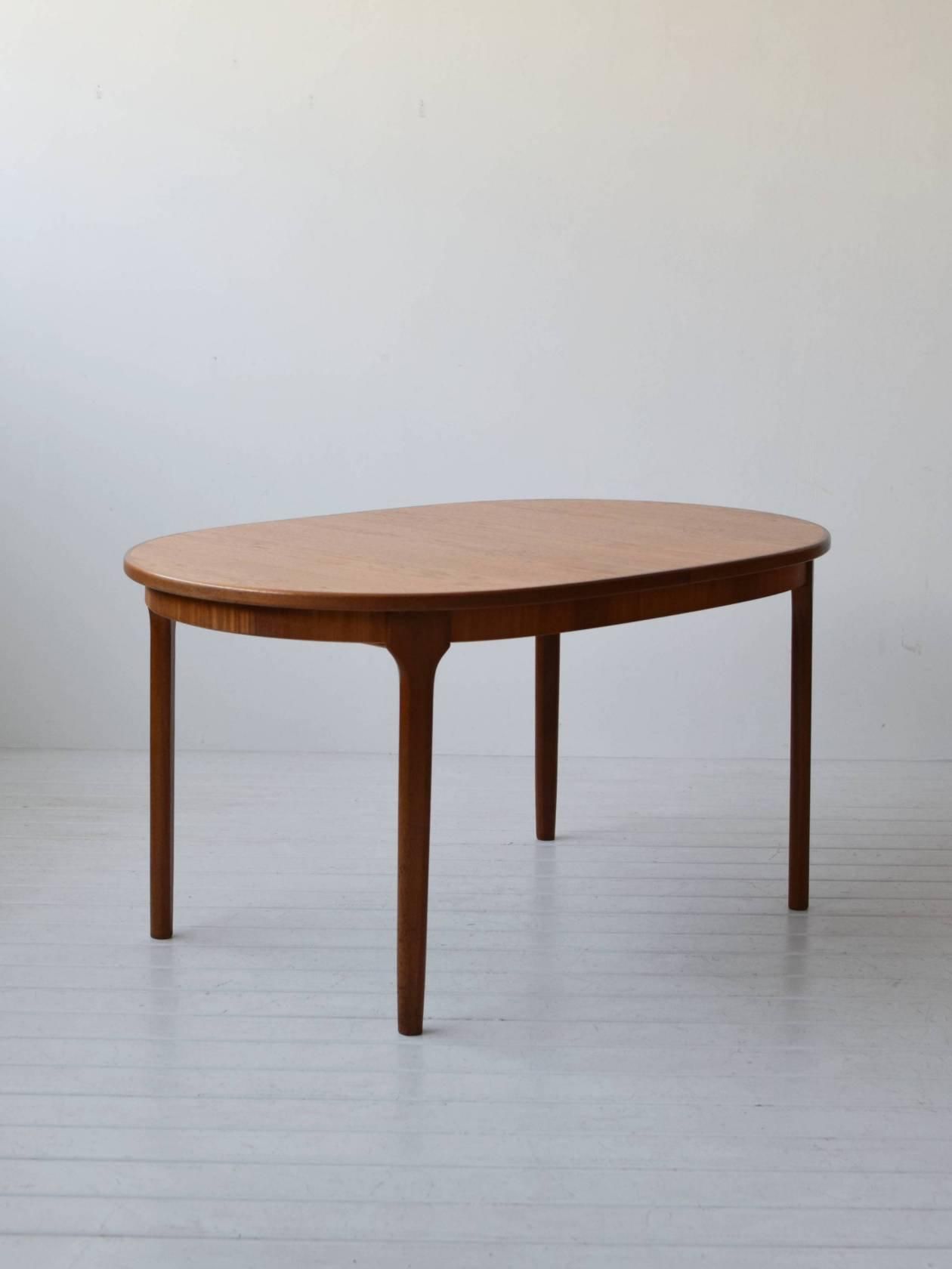 イギリス A.H.McIntosh エクステンションテーブル / オーバル ミッド