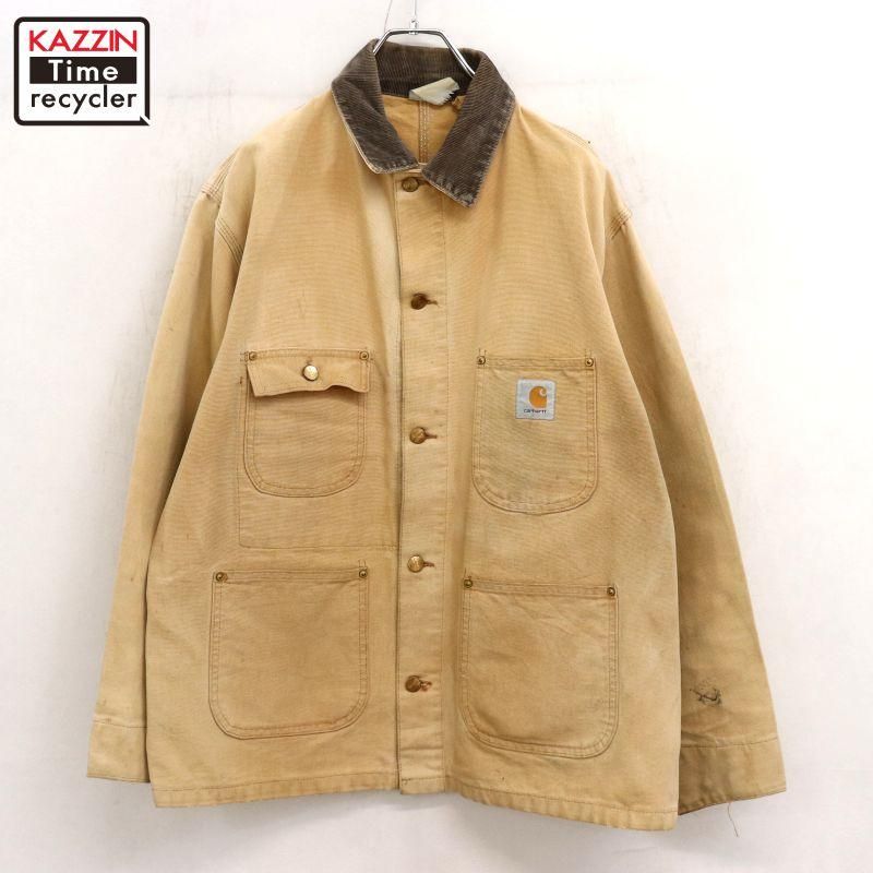 90s vintage Carhartt ミシガンチョアコート 裏地なし ダック