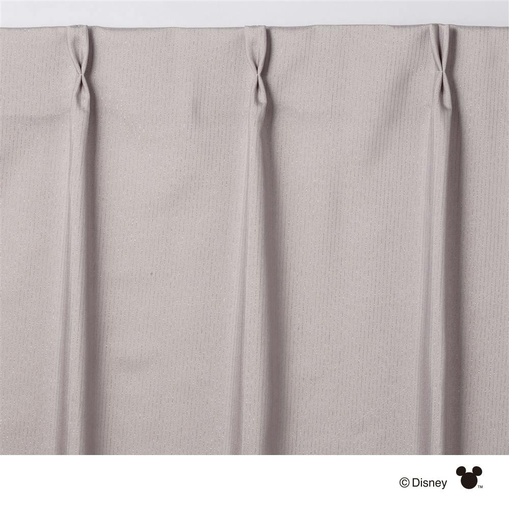 ディズニー 4枚組セットカーテン ミッキーマウス 100×230cm 洗濯OK