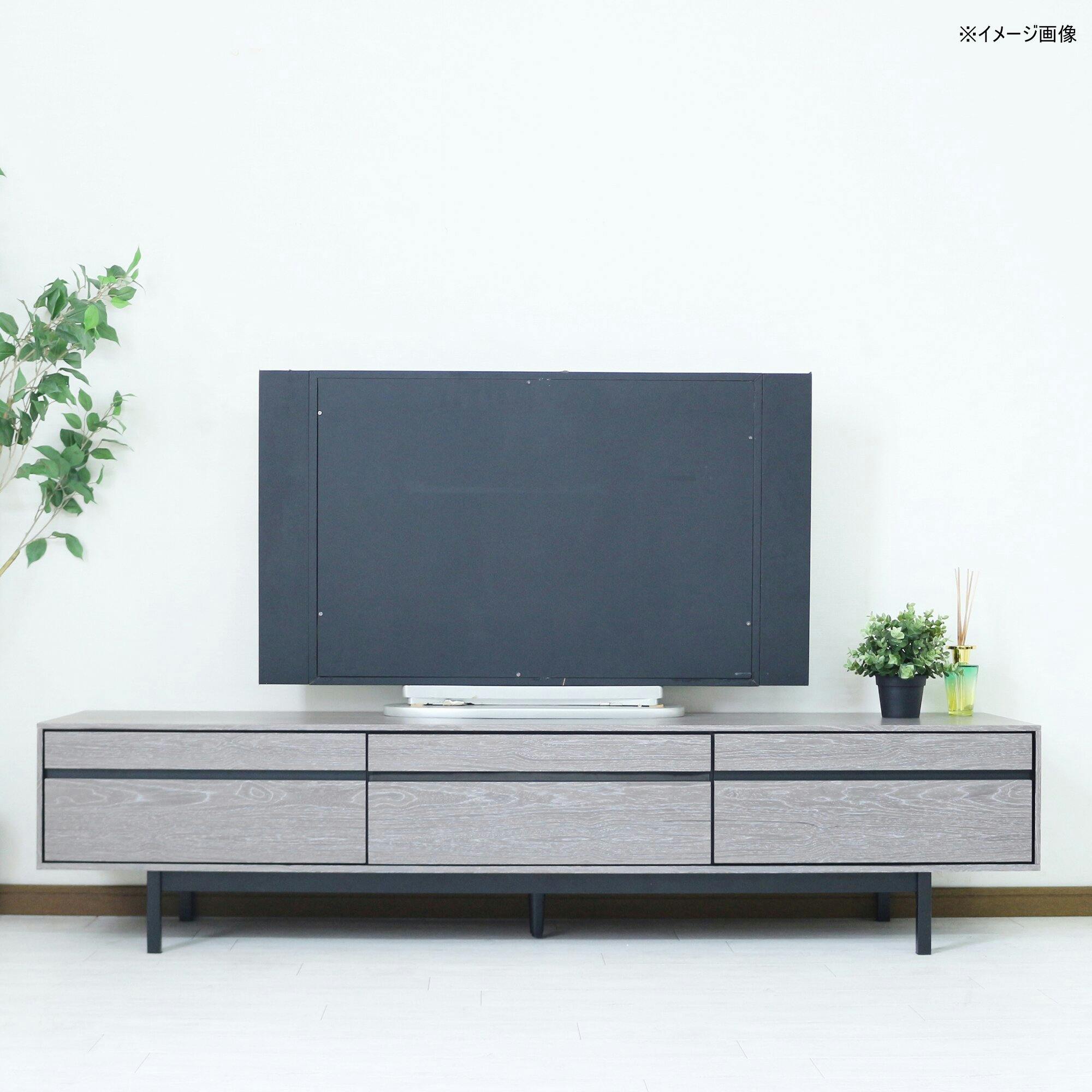 heisei テレビボード ロゼッタ グレー 幅180cm 371891 テレビ台 テレビ