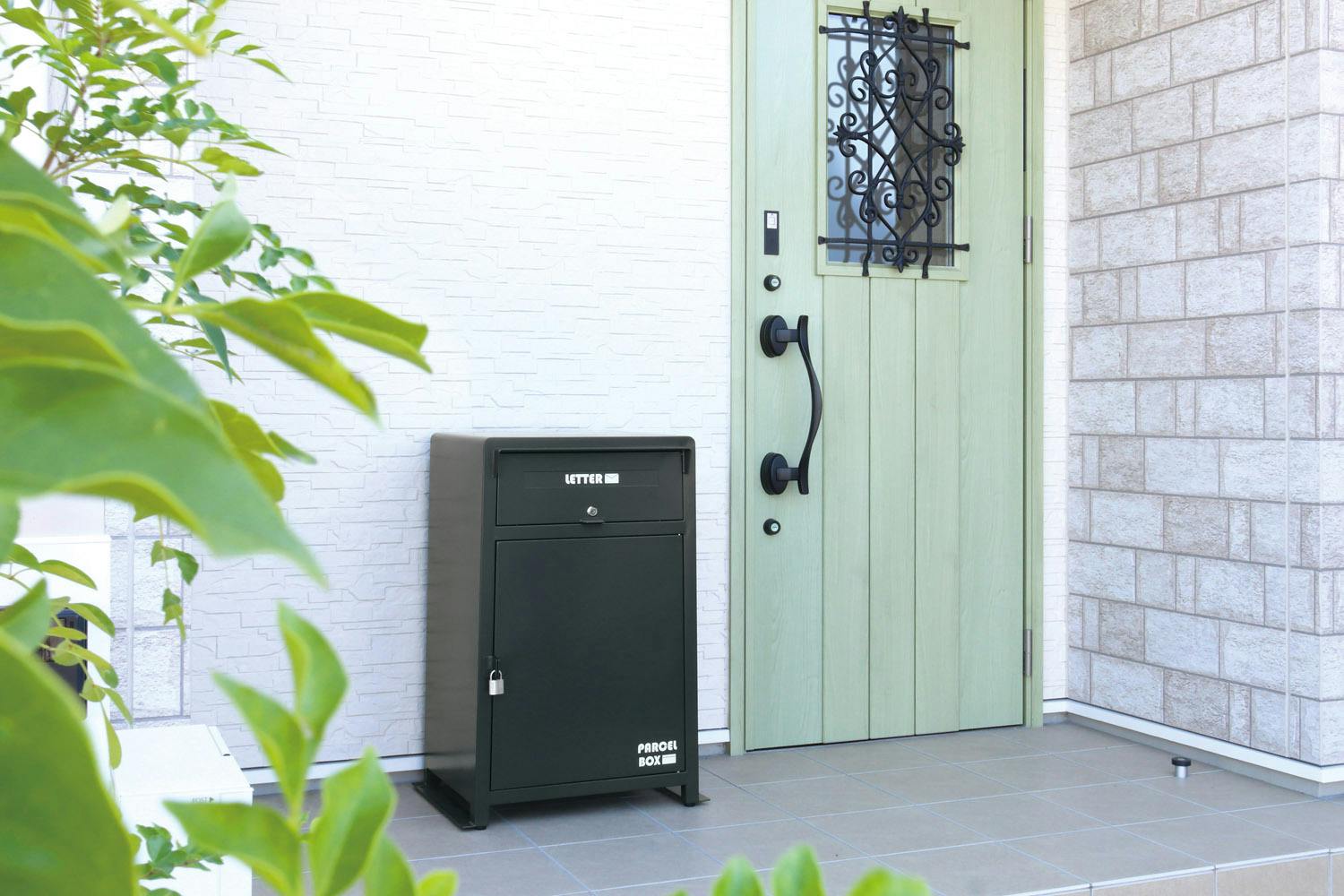 KOEKI 弘益 UTILITY MBX-1(BK) ローダ宅配ボックス 59×40×83(84) 投函