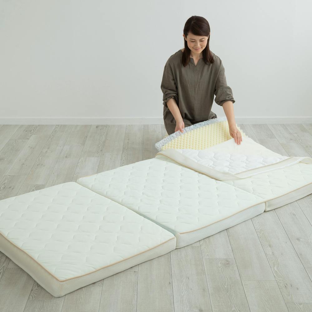 アイリスオーヤマ エアリーハイブリッドマットレス センターフィット