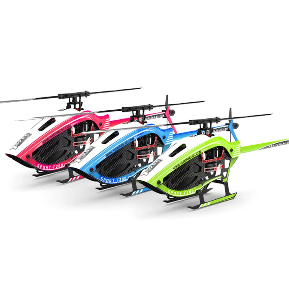 YXZNRC F280 2.4G 6CH 6-Axis Gyro 3D6G Dual Brushless Direct Drive