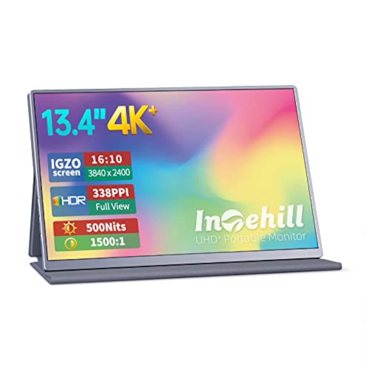 IntehillのIntehill モバイルモニター 4k 13.4 インチ IGZOスクリーン
